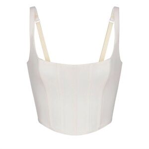 NWOT SKIMS Cotton Corset Bustier 2X
